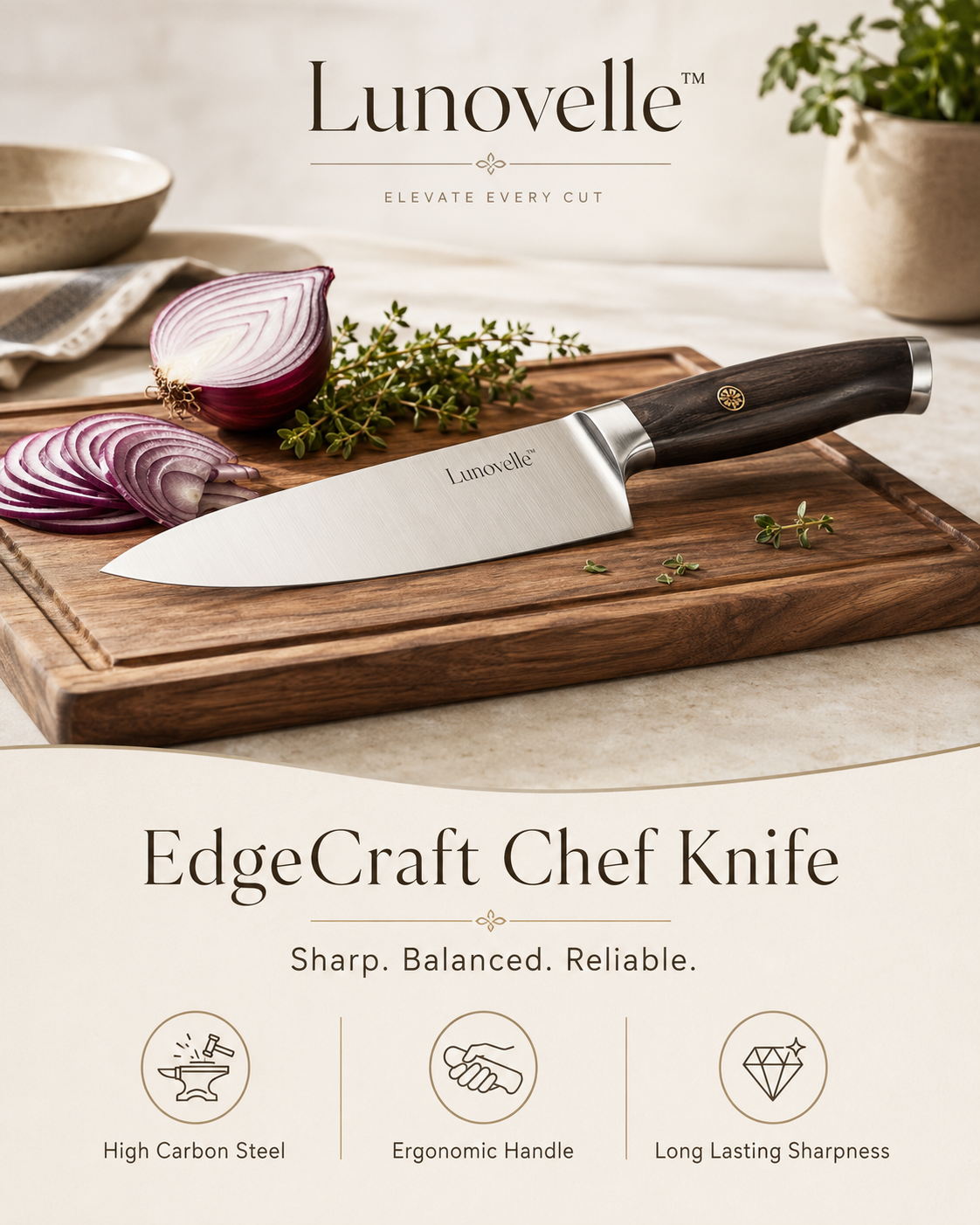 EdgeCraft Chef Knife